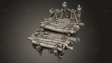 Вторжение в болото 3d stl модель для ЧПУ