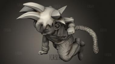Право на Бюстгальтеры Taop Goku 3d stl модель для ЧПУ