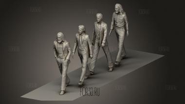 Битлз 3d stl модель для ЧПУ