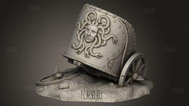 Ная Колесница Багрового Сан -Арены 3d stl модель для ЧПУ