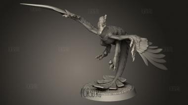 Летающий Хищник 3d stl модель для ЧПУ