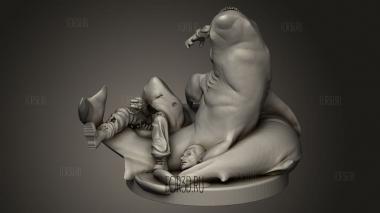 В игре Фальсификатор Пандемониум Боссов Акулообразные существа 3d stl модель для ЧПУ