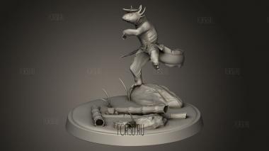 Глорк 3d stl модель для ЧПУ