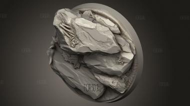 Всадник 3d stl модель для ЧПУ