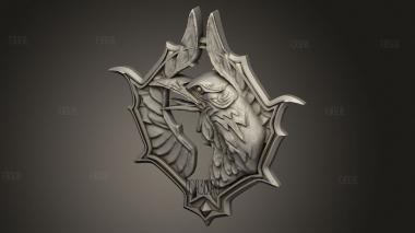 Создатель Подвесок Ведьмак ворон заклина властовка 3d stl модель для ЧПУ
