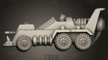 Грузовик Мод Панк 3d stl модель для ЧПУ