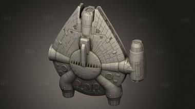 Транспортная Дельта Асимметричная 3d stl модель для ЧПУ