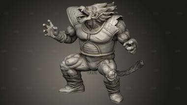 Вегета Человекообразная Обезьяна 3d stl модель для ЧПУ