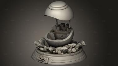 Вегета в капсулах 3d stl модель для ЧПУ