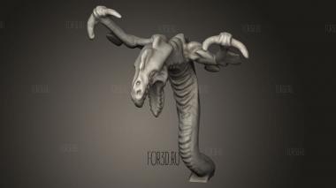 Венок Гадюк 3d stl модель для ЧПУ