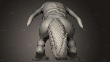 Вульвзилла 3d stl модель для ЧПУ