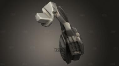 Военная машина 3d stl модель для ЧПУ
