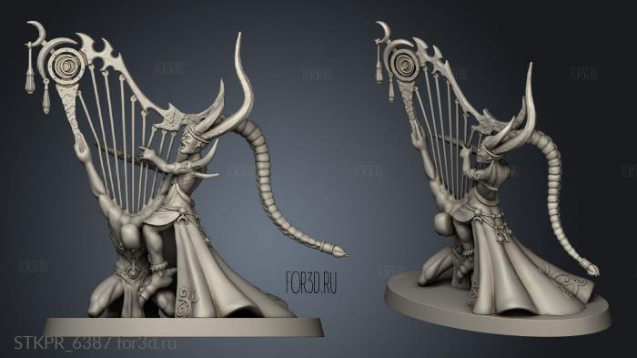 Warhammer Age Sigmar Infernal Enraptured 3d stl for CNC