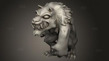 Фильм-Оборотень 3d stl модель для ЧПУ