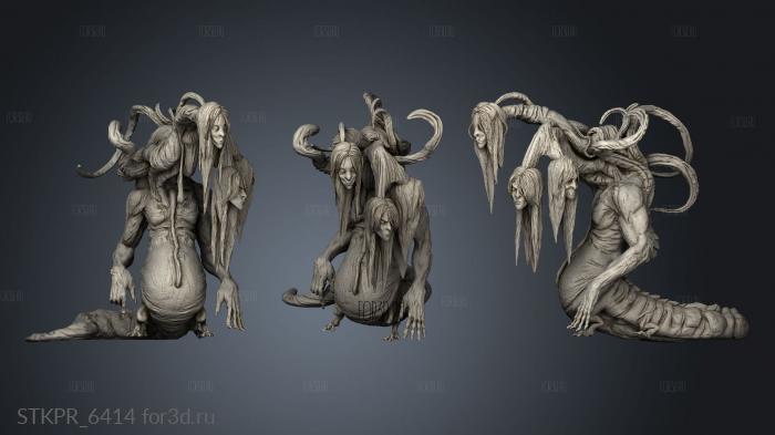 Life eyes Undead monster 3d stl for CNC