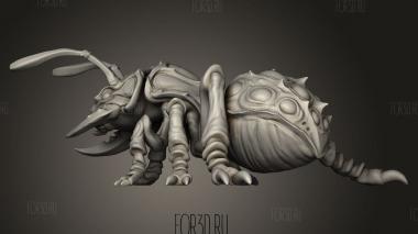 Дикий канк 3d stl модель для ЧПУ