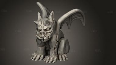 Комплект Гаргулий 3d stl модель для ЧПУ