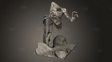 Оруженосцы Расчищают Квадрат 3d stl модель для ЧПУ