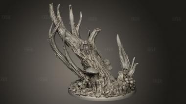 Альфа-Нога Призрачного Волка 3d stl модель для ЧПУ