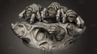 Ксеномагготы Личинка 3d stl модель для ЧПУ