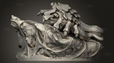 Ксеномагготы Личинка 3d stl модель для ЧПУ