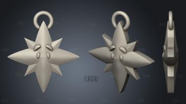 Little Ones Star stl model for CNC