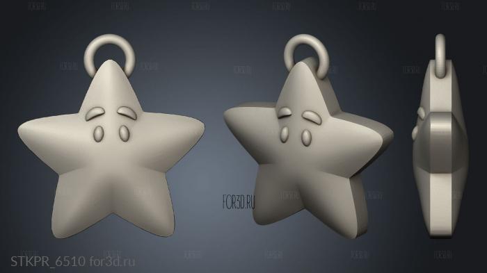 Little Ones Star 3d stl for CNC