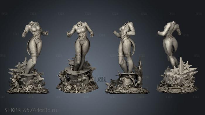 Zatanna Sculpture 3d stl for CNC