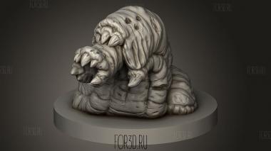 Зомби-Пиявка 3d stl модель для ЧПУ