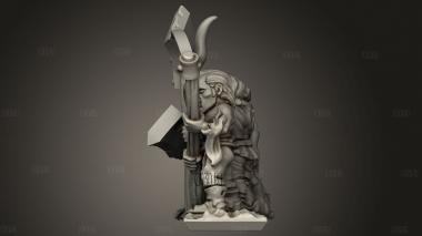 Зомби 3d stl модель для ЧПУ