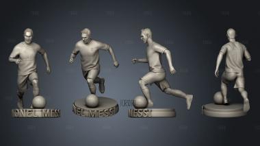 Lionel Messi Messi Head stl model for CNC