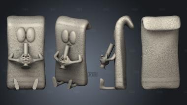 South Park Towelie stl model for CNC