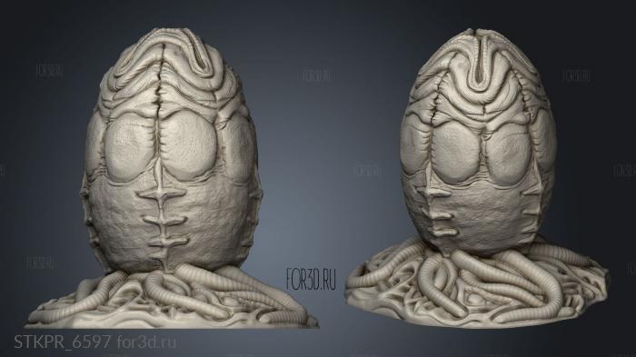 Spawn Pods 3d stl for CNC