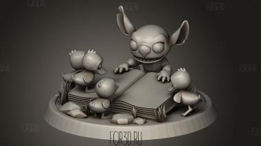 Вышивка Уточками 3d stl модель для ЧПУ