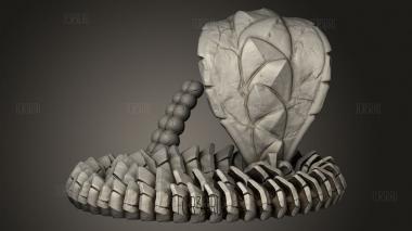 Каменная Ная 3d stl модель для ЧПУ