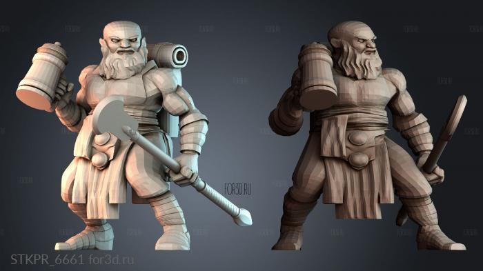 STKPR_6661 3d stl модель для ЧПУ