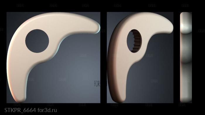 STKPR_6664 3d stl модель для ЧПУ