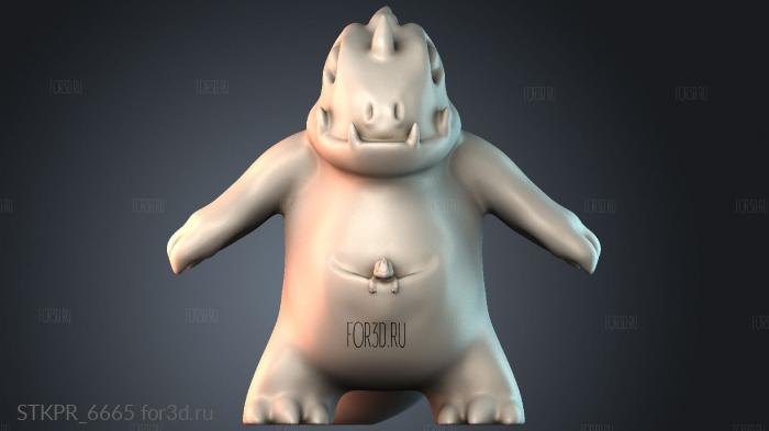 STKPR_6665 3d stl модель для ЧПУ