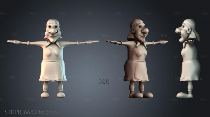 STKPR_6683 3d stl модель для ЧПУ