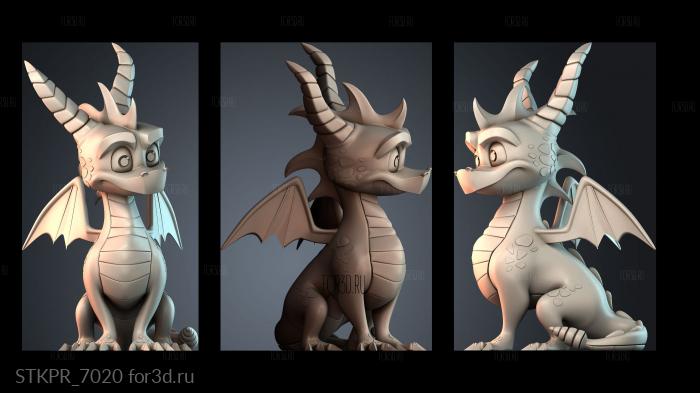 STKPR_7020 3d stl for CNC