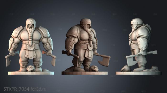 STKPR_7054 3d stl for CNC