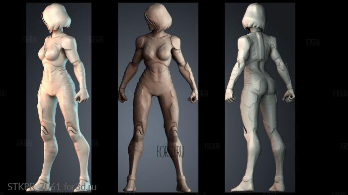 STKPR_7061 3d stl for CNC