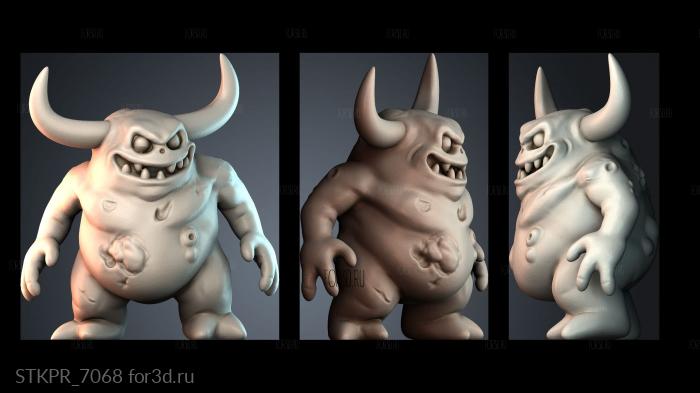 STKPR_7068 3d stl for CNC