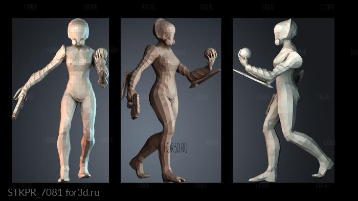 STKPR_7081 3d stl for CNC