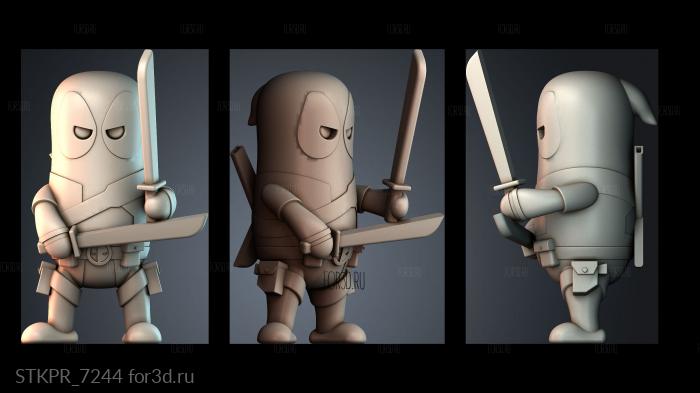 STKPR_7244 3d stl модель для ЧПУ