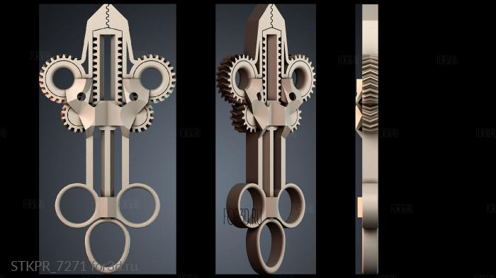 STKPR_7271 3d stl модель для ЧПУ