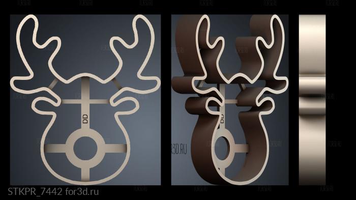 STKPR_7442 3d stl модель для ЧПУ