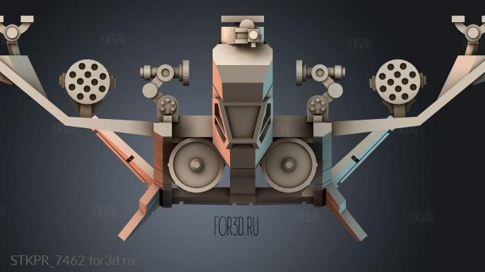 STKPR_7462 3d stl модель для ЧПУ