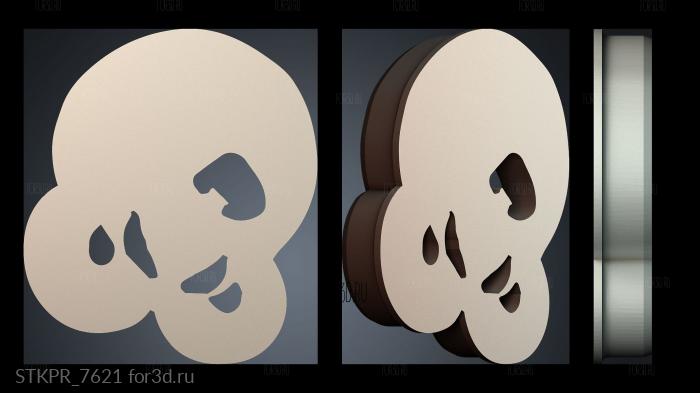 STKPR_7621 3d stl модель для ЧПУ