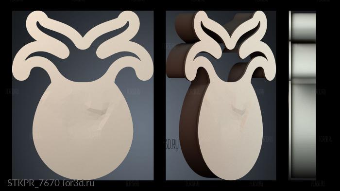 STKPR_7670 3d stl модель для ЧПУ